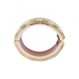 CHANEL faux pearl cc cuff