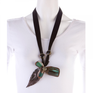 MARNI resin collar necklace