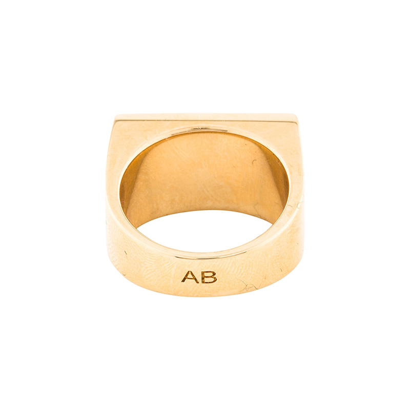 AURELIE BIDERMANN bianca cocktail ring (size 6.25) - Image 3