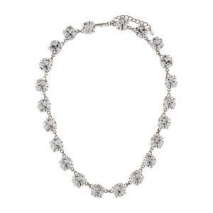 BALENCIAGA crystal choker necklace
