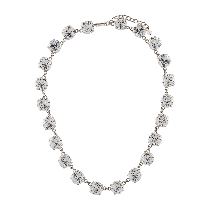 BALENCIAGA crystal choker necklace