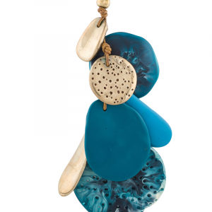 DINOSAUR DESIGNS resin pendant necklace