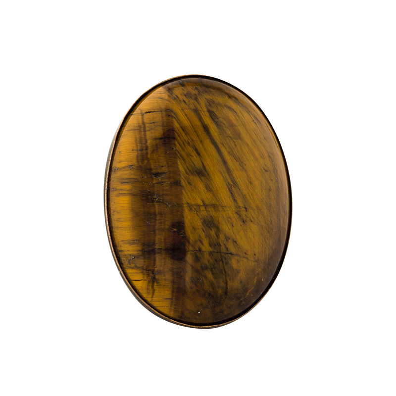 ISABEL MARANT tigers eye cocktail ring (size 6)