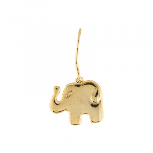AURELIE BIDERMANN elephant drop earring
