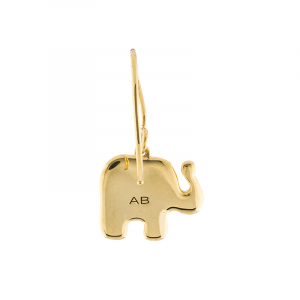 AURELIE BIDERMANN elephant drop earring