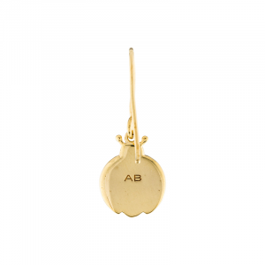AURELIE BIDERMANN ladybird drop earring