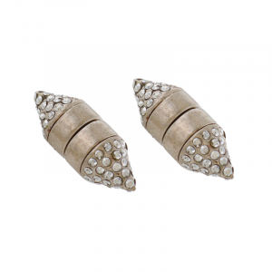 Givenchy mini cone crystal earrings