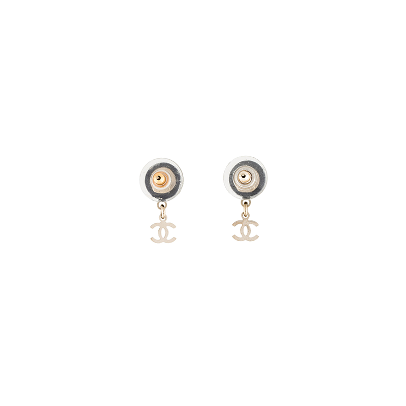 CHANEL RESIN DROP EARRINGS
