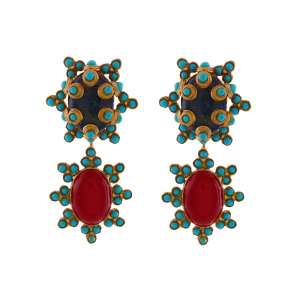 Christie Nicolaides multistone drop earrings