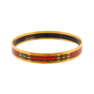 Hermès enamel bracelet