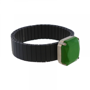 ISABEL MARANT green resin stone bracelet